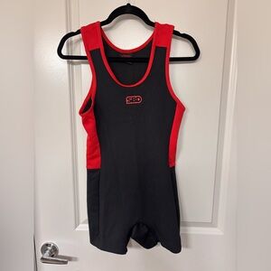 SBD Black and Red Singlet